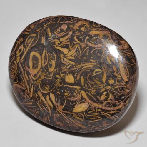 86.58ct Naturale Multicolore Diaspro, Ovale, Opaco