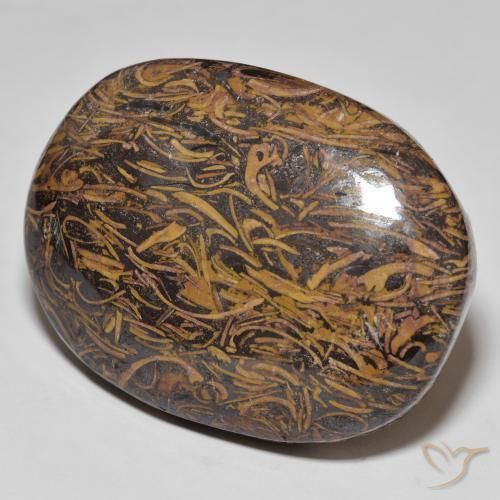 Diaspro Multicolore naturale da 92.62 ct, Ovale, Opaco