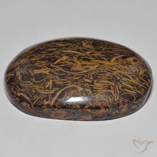 Diaspro Multicolore naturale da 92.62 ct, Ovale, Opaco