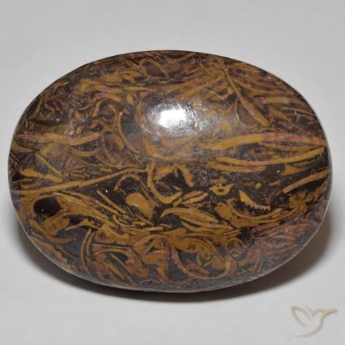 Diaspro Multicolore naturale da 56.86 ct, Ovale, Opaco