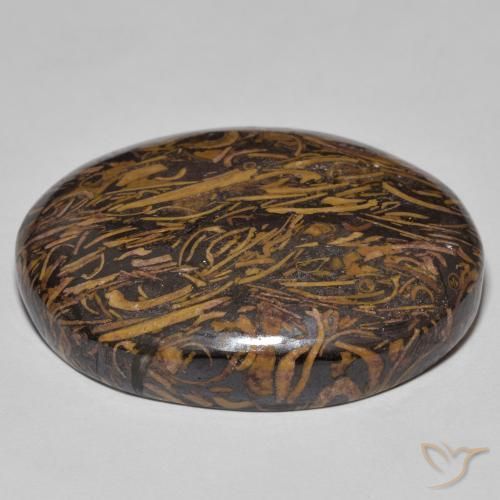 Diaspro Multicolore naturale da 58.09 ct, Ovale, Opaco