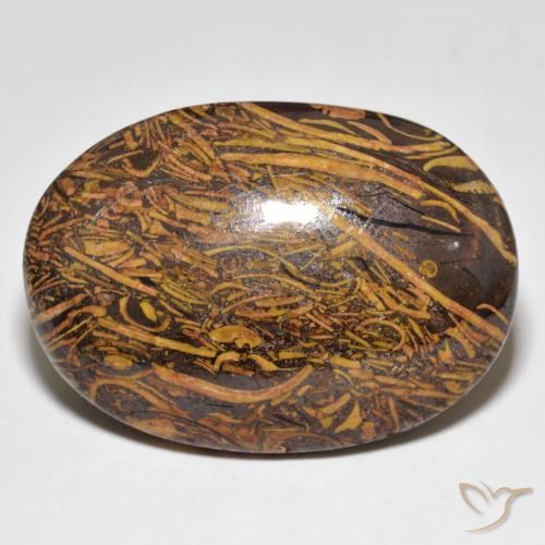 50.12ct Naturale Multicolore Diaspro, Ovale, Opaco