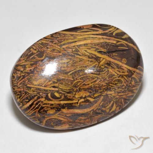 Diaspro Multicolore naturale da 50.12 ct, Ovale, Opaco