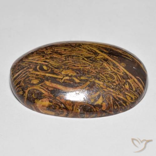 Diaspro Multicolore naturale da 50.12 ct, Ovale, Opaco