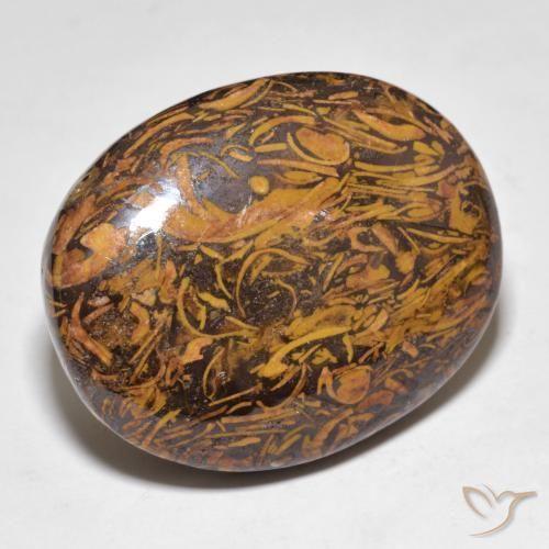 Diaspro Multicolore naturale da 48.67 ct, Ovale, Opaco