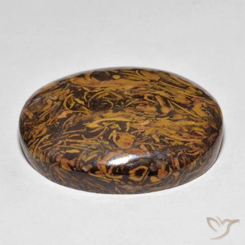 Diaspro Multicolore naturale da 48.67 ct, Ovale, Opaco