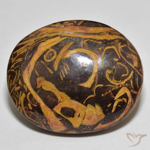 77.56ct Naturale Multicolore Diaspro, Ovale, Opaco