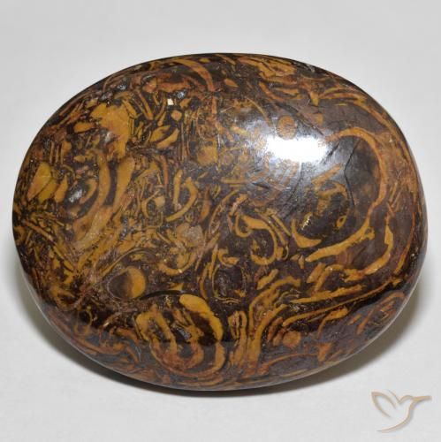 87.67ct Naturale Multicolore Diaspro, Ovale, Opaco