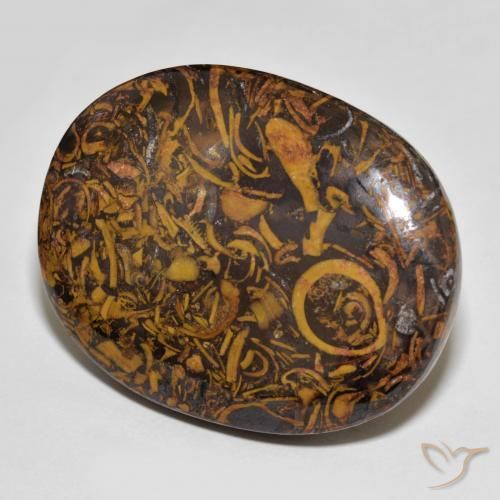 78.76ct Naturale Multicolore Diaspro, Ovale, Opaco