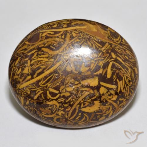 66.56ct Naturale Multicolore Diaspro, Ovale, Opaco