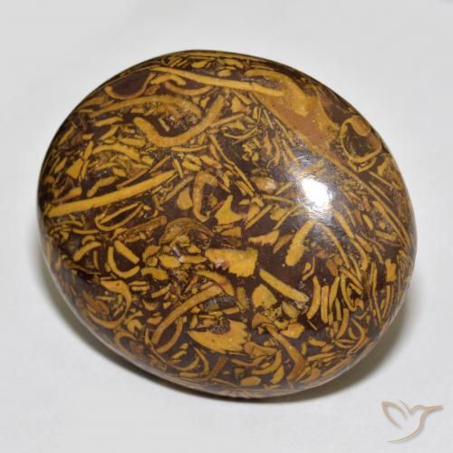 Diaspro Multicolore naturale da 66.56 ct, Ovale, Opaco