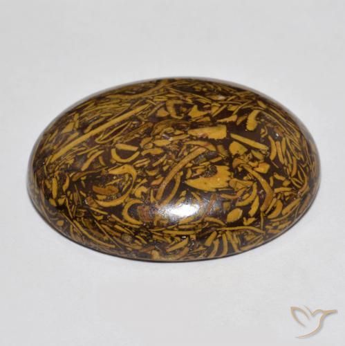 Diaspro Multicolore naturale da 66.56 ct, Ovale, Opaco