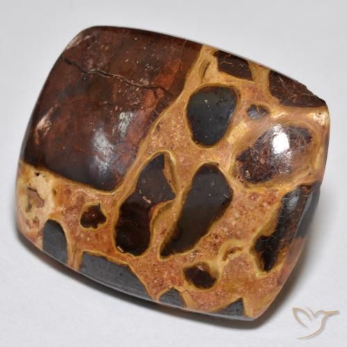 Diaspro Multicolore naturale da 21.09 ct, Cuscino, Opaco