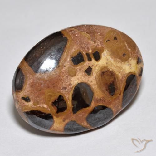 Diaspro Multicolore naturale da 17.02 ct, Ovale, Opaco