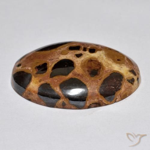 Diaspro Multicolore naturale da 17.02 ct, Ovale, Opaco