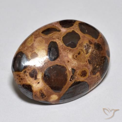 Diaspro Multicolore naturale da 15.52 ct, Ovale, Opaco