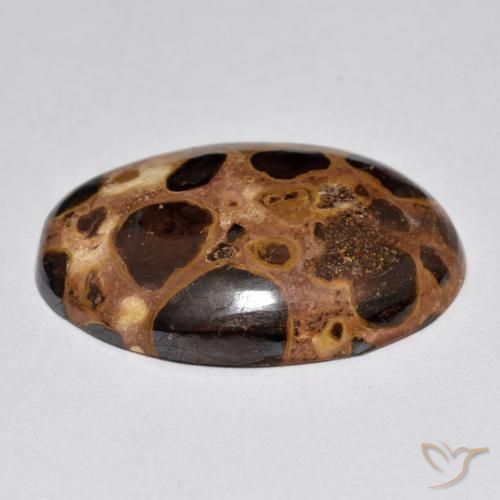 Diaspro Multicolore naturale da 15.52 ct, Ovale, Opaco
