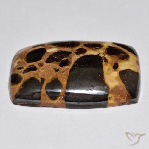 Diaspro Multicolore naturale da 21.42 ct, Cuscino, Opaco