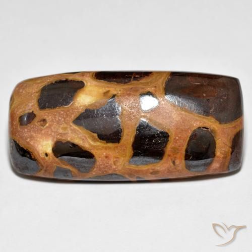 18.09ct Naturale Multicolore Diaspro, Cuscino, Opaco