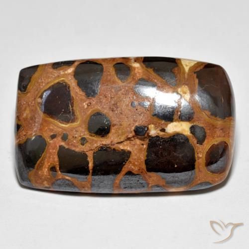 20.40ct Naturale Multicolore Diaspro, Cuscino, Opaco