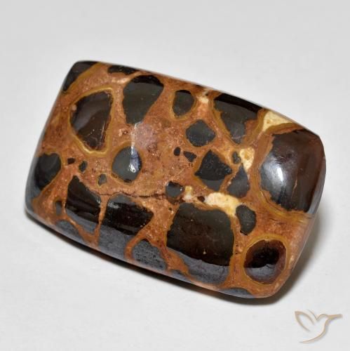 Diaspro Multicolore naturale da 20.40 ct, Cuscino, Opaco