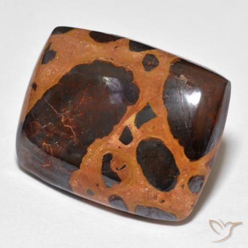 Diaspro Multicolore naturale da 15.07 ct, Cuscino, Opaco