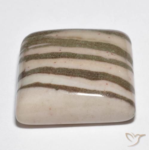 Diaspro Multicolore naturale da 26.77 ct, Quadrato, Opaco