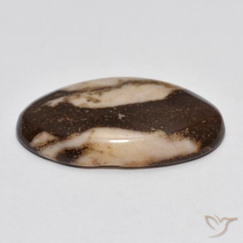 Diaspro Multicolore naturale da 9.67 ct, Ovale, Opaco