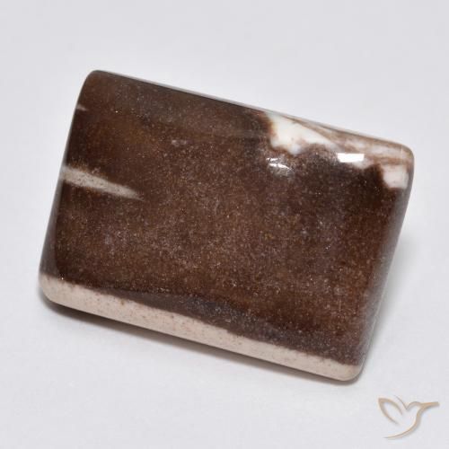 Diaspro Multicolore naturale da 13.75 ct, Taglio a baguette, Opaco