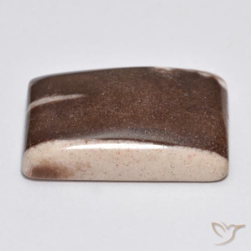 Diaspro Multicolore naturale da 13.75 ct, Taglio a baguette, Opaco