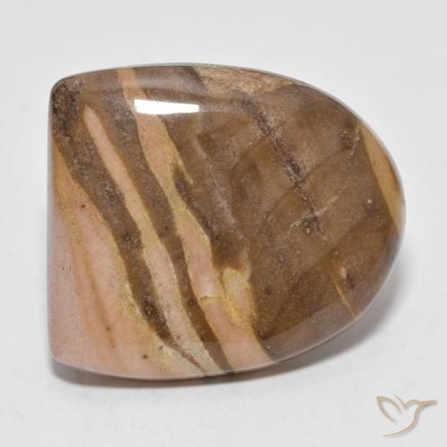 14.95ct Naturale Multicolore Diaspro, Taglio a fantasia, Opaco