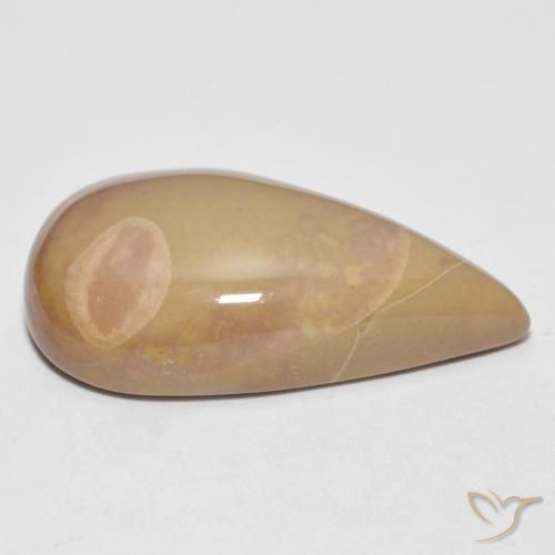 Diaspro Multicolore naturale da 16.04 ct, Forma a pera, Opaco