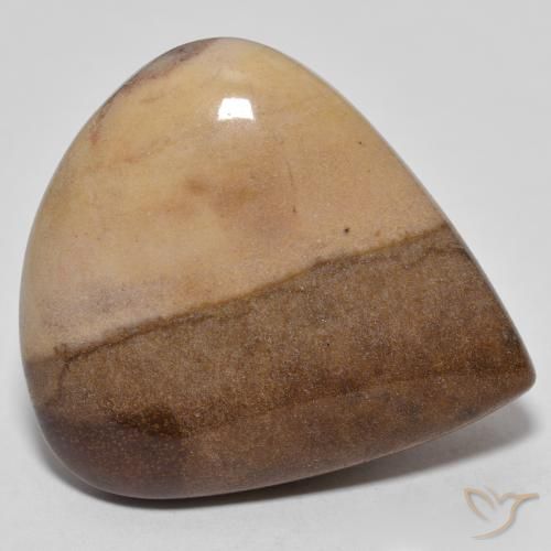 19.98ct Naturale Multicolore Diaspro, Forma a pera, Opaco