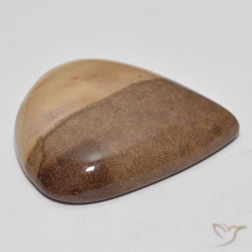 Diaspro Multicolore naturale da 19.98 ct, Forma a pera, Opaco