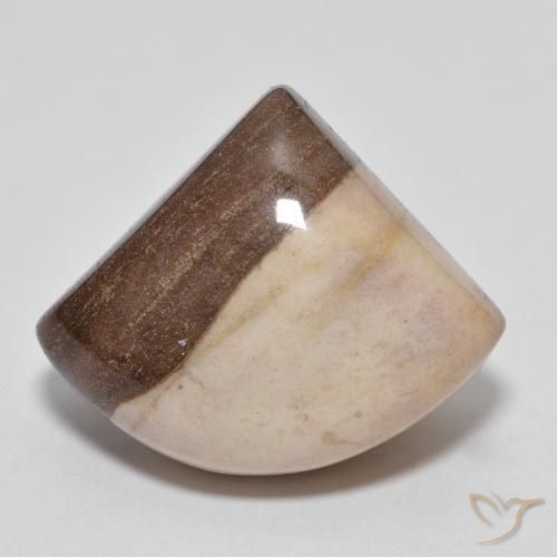 17.27ct Naturale Multicolore Diaspro, Taglio a fantasia, Opaco