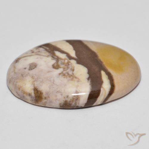 Diaspro Multicolore naturale da 25.71 ct, Ovale, Opaco