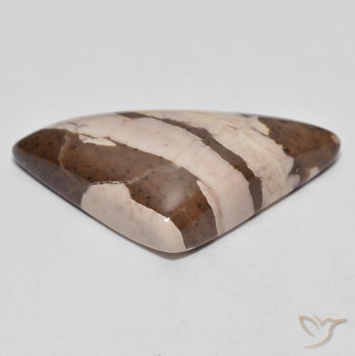 Diaspro Multicolore naturale da 14.98 ct, Taglio trillion, Opaco