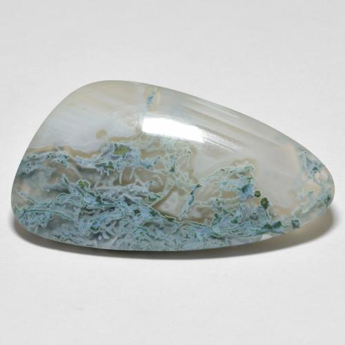 Diaspro naturale multicolore da 28,82 ct, forma fantasia, traslucido