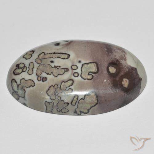 Diaspro Multicolore naturale da 37.10 ct, Ovale, Opaco