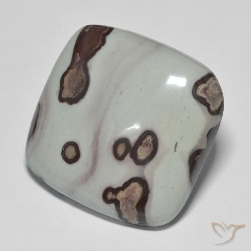 Diaspro Multicolore naturale da 29.21 ct, Cuscino, Opaco