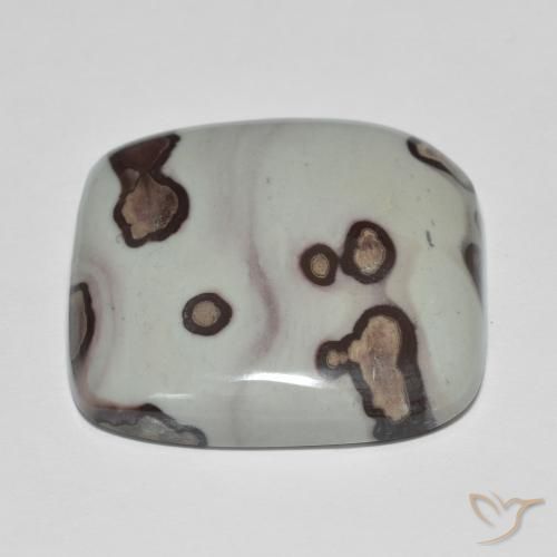 Diaspro Multicolore naturale da 29.21 ct, Cuscino, Opaco