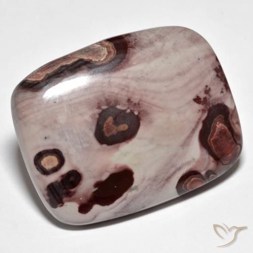 42.63ct Naturale Multicolore Diaspro, Cuscino, Opaco