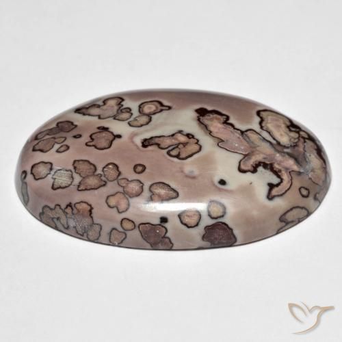 Diaspro Multicolore naturale da 44.30 ct, Ovale, Opaco
