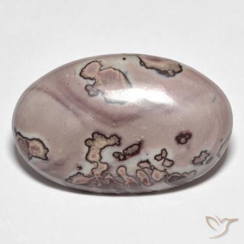 20.85ct Naturale Multicolore Diaspro, Ovale, Opaco