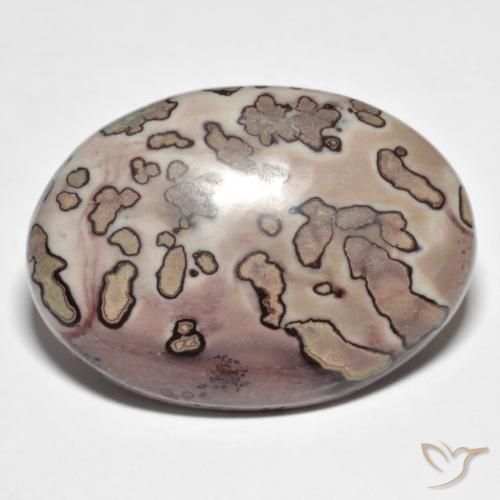 40.12ct Naturale Multicolore Diaspro, Ovale, Opaco