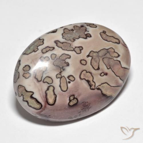Diaspro Multicolore naturale da 40.12 ct, Ovale, Opaco
