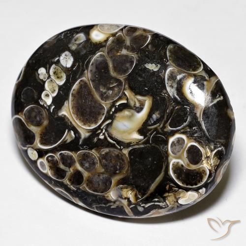 44.38ct Naturale Multicolore Diaspro, Ovale, Opaco
