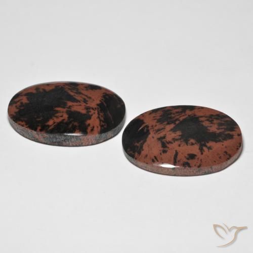Gemme di Diaspro Multicolore naturale da 28.79 ct, Ovale, Opaco