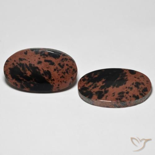 Gemme di Diaspro Multicolore naturale da 24.53 ct, Ovale, Opaco