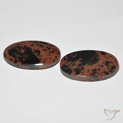 Gemme di Diaspro Multicolore naturale da 24.53 ct, Ovale, Opaco